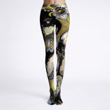 Dark garden tights