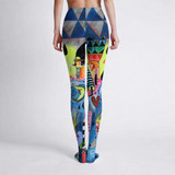 Lemon sidewalk Tights