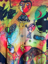 SAMPLE SALE  pixie garden long sleeve mesh top