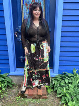 NEW side slit chiffon skirts!