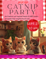 Catnip cafe pop up party!