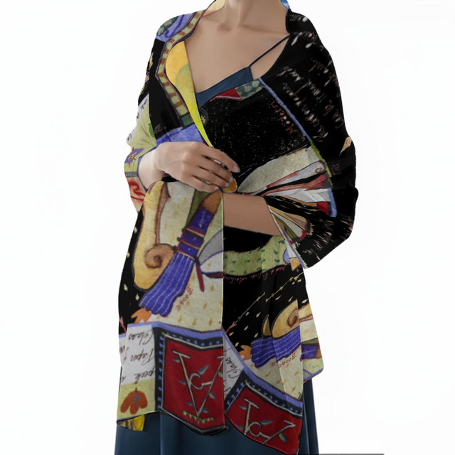 Writer's silky wrap Writer's silky wrap