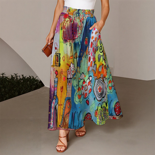 SOHO drawstring palazzo pants