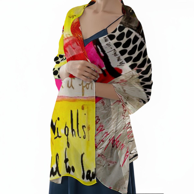 Candy Darling Silky Wrap