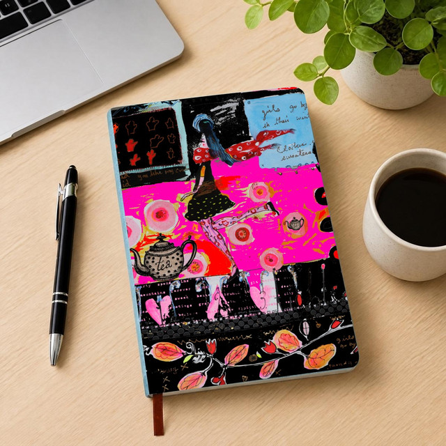 Pink girl journal