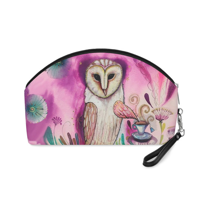 Magical Owl Makeup-travel Bag