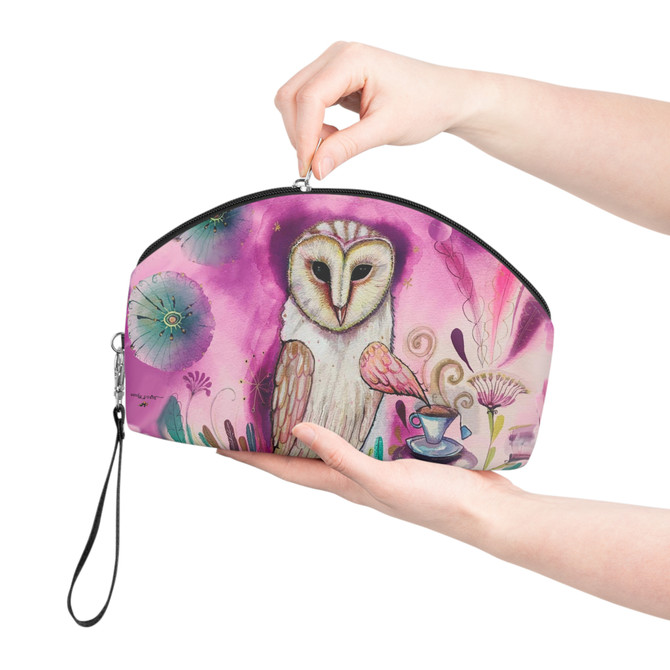 Magical Owl Makeup-travel Bag