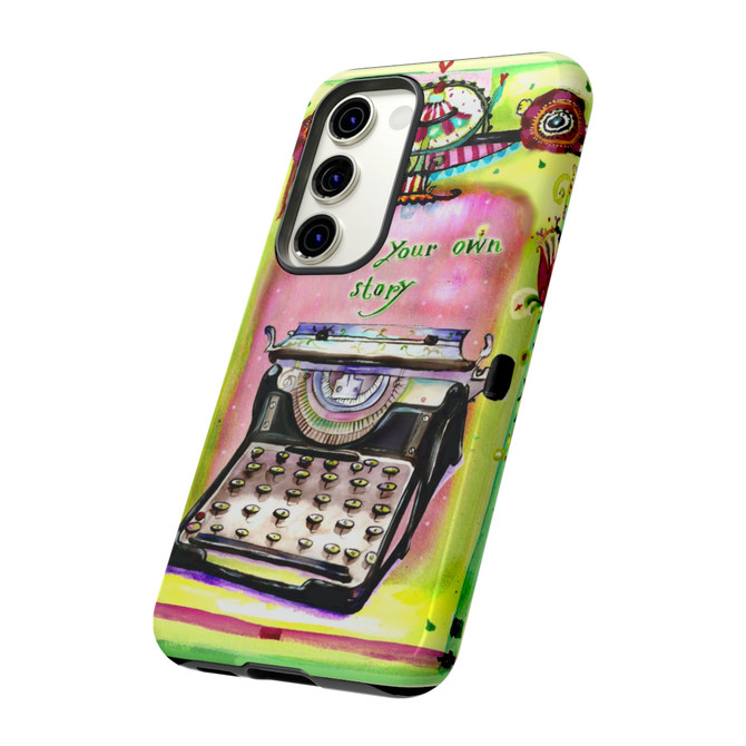 Write your own story phone case