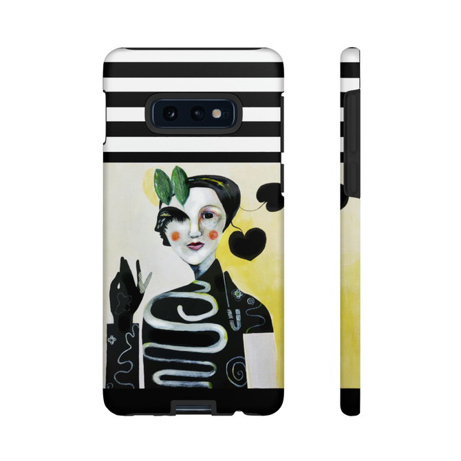 Black & White harlequin cellphone cover