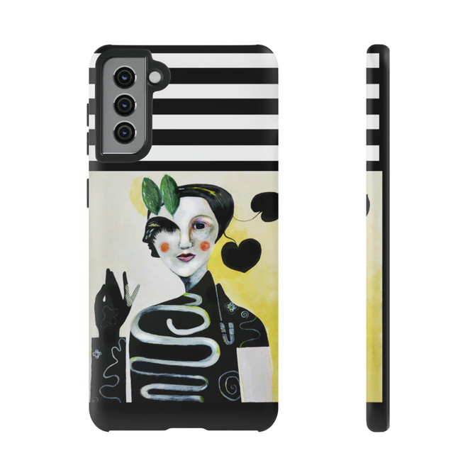 Black & White harlequin cellphone cover