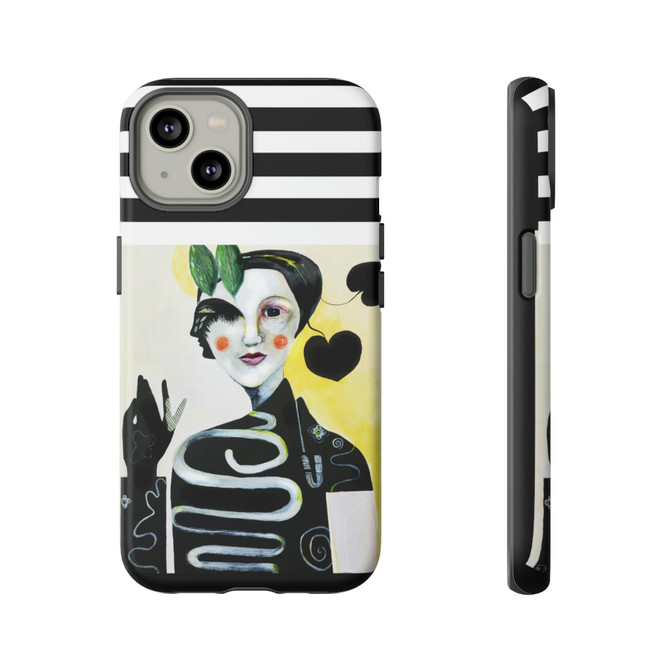 Black & White harlequin cellphone cover