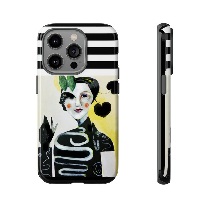 Black & White harlequin cellphone cover