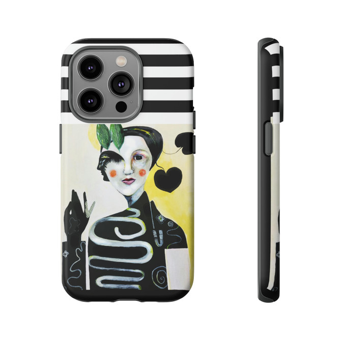 Black & White harlequin cellphone cover