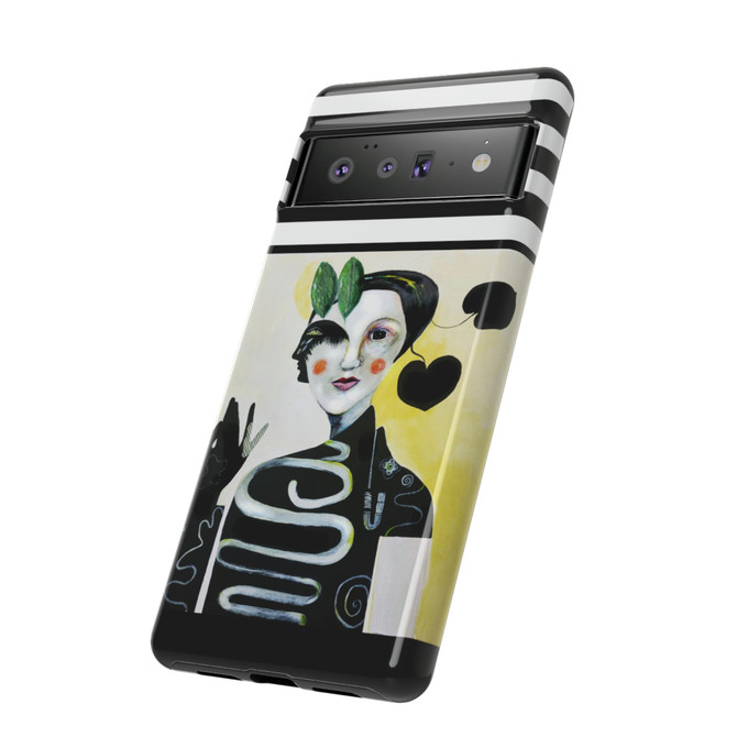 Black & White harlequin cellphone cover