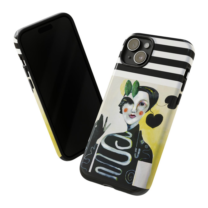 Black & White harlequin cellphone cover