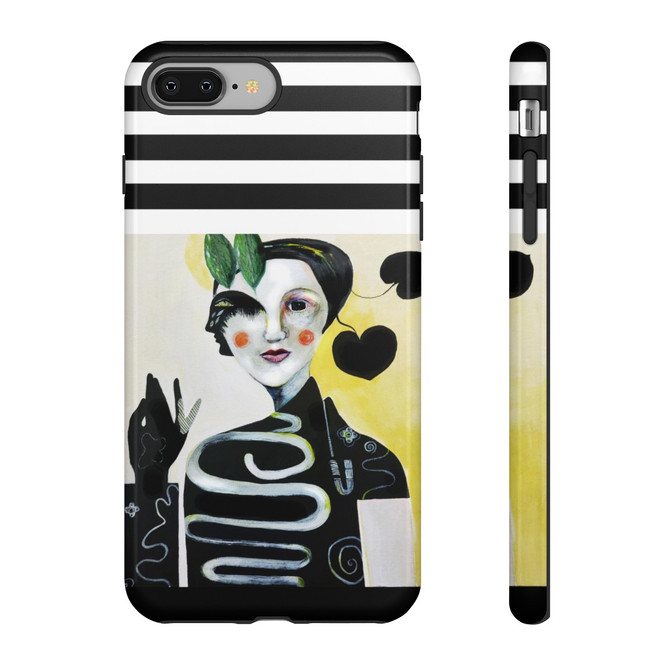 Black & White harlequin cellphone cover