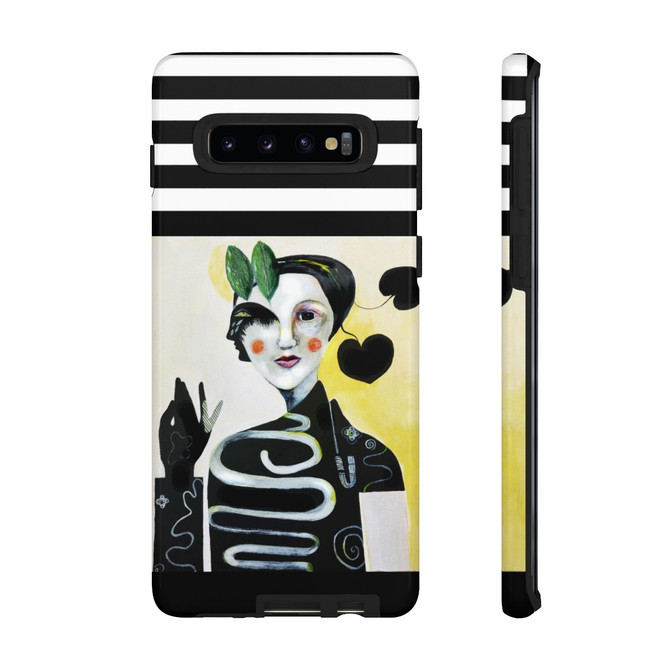 Black & White harlequin cellphone cover