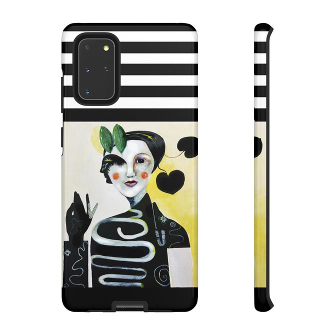 Black & White harlequin cellphone cover