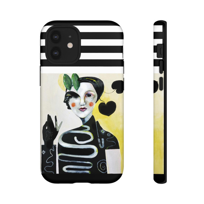 Black & White harlequin cellphone cover