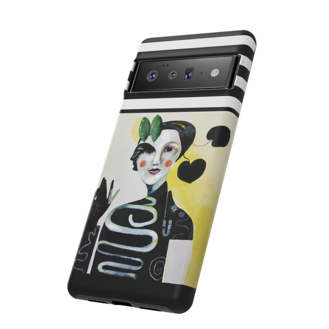 Black & White harlequin cellphone cover