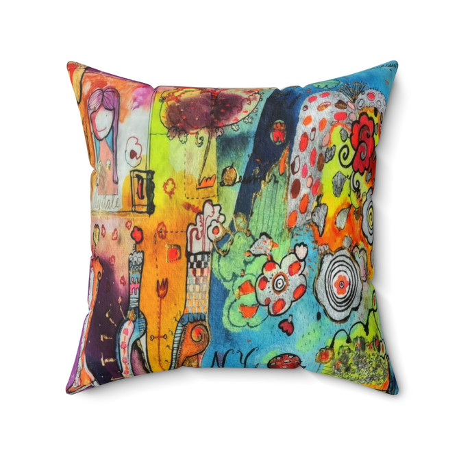 NYC Soho Square Pillow