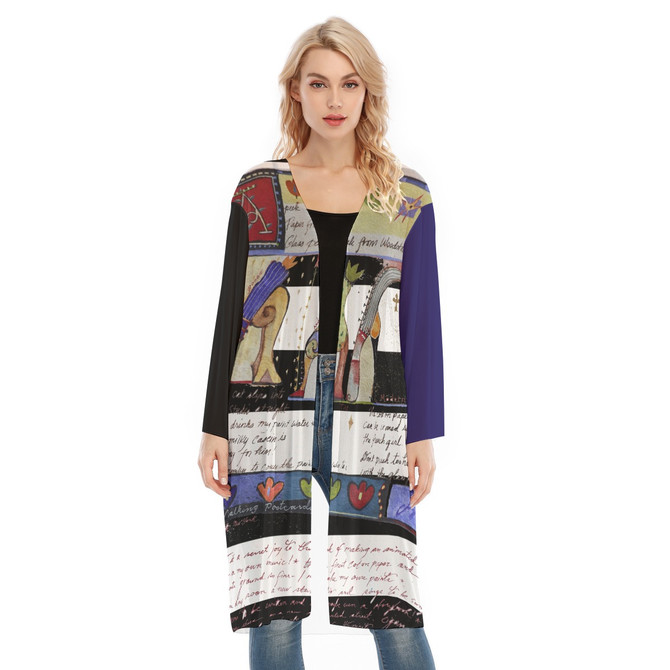 Writer's Women's Long Sleeve Mesh Jacket