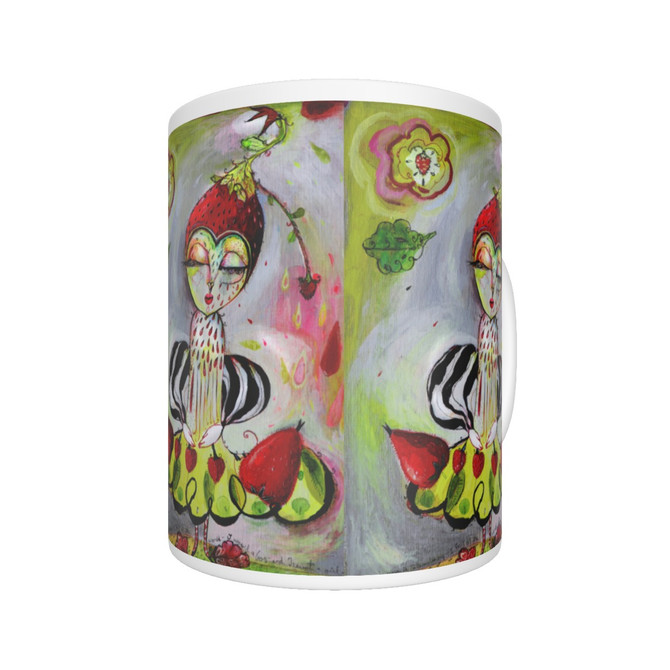 Strawberry pixie mug