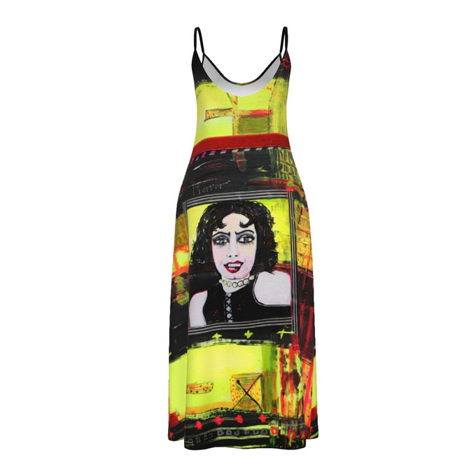 Rocky Horror Sling Dress with pockets