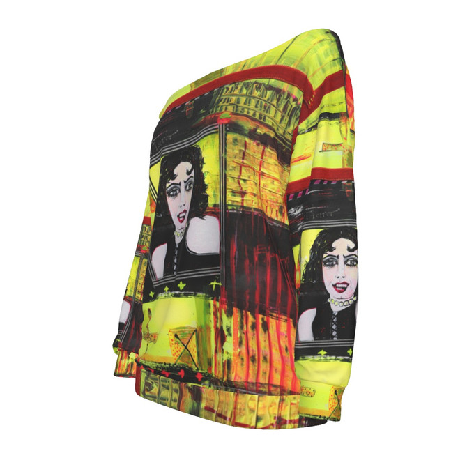Rocky horror off shoulder top