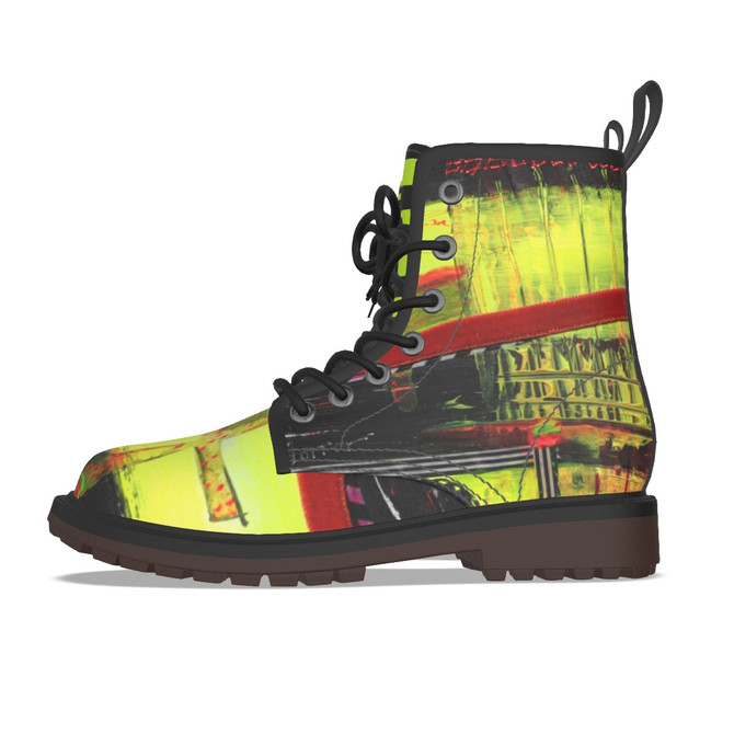 Rocky horror plaid unisex ankle Boots