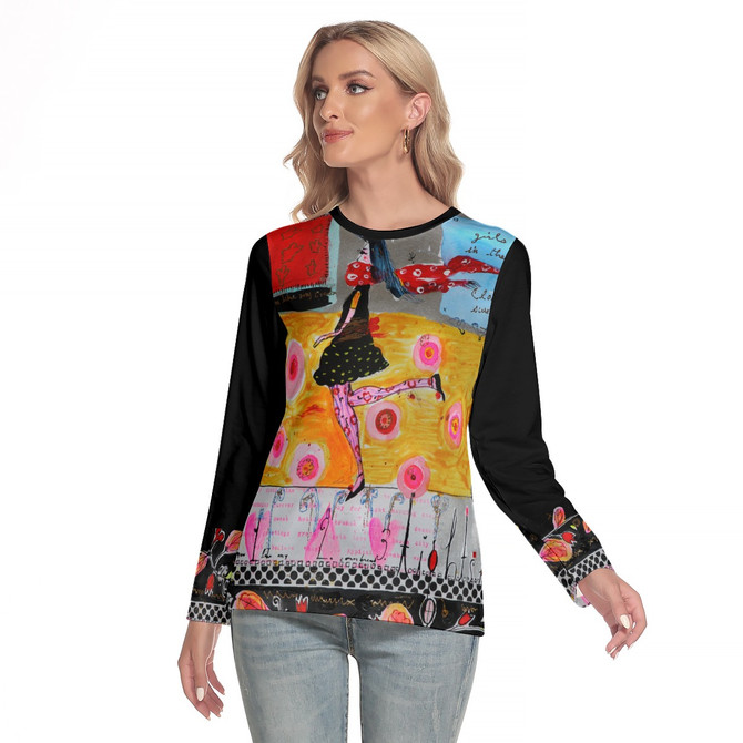 Walking not talking long sleeve T-shirt