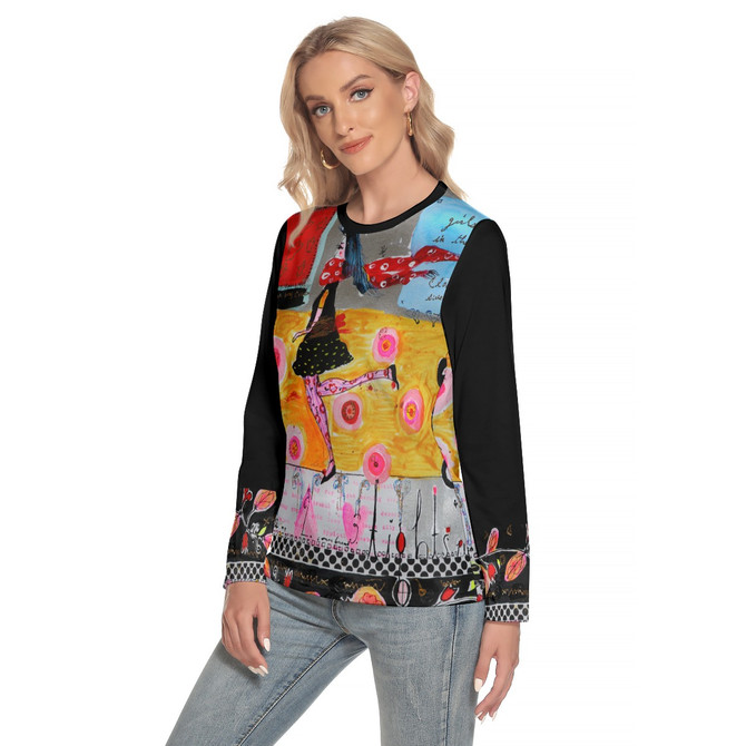 Walking not talking long sleeve T-shirt