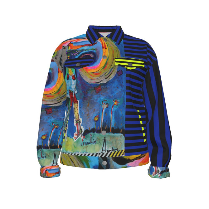 Walking frenchie Waist Jacket 100% cotton