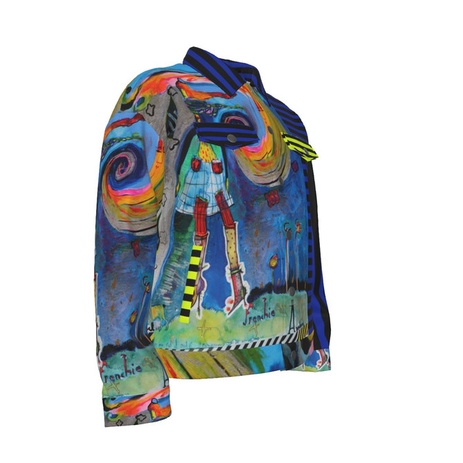 Walking frenchie Waist Jacket 100% cotton