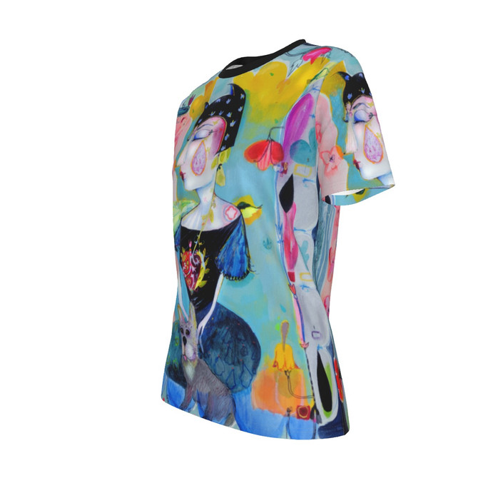 Dog Goddess O-neck Tshirt