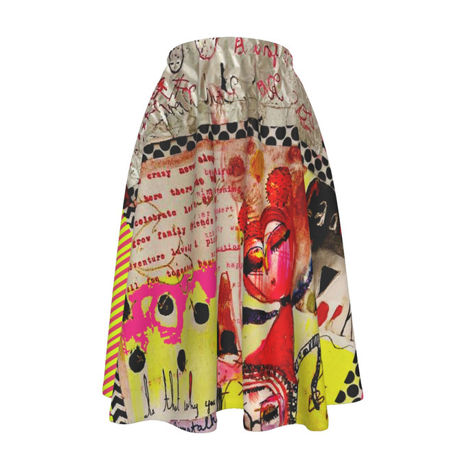 Candy Darling flare skirt with pockets