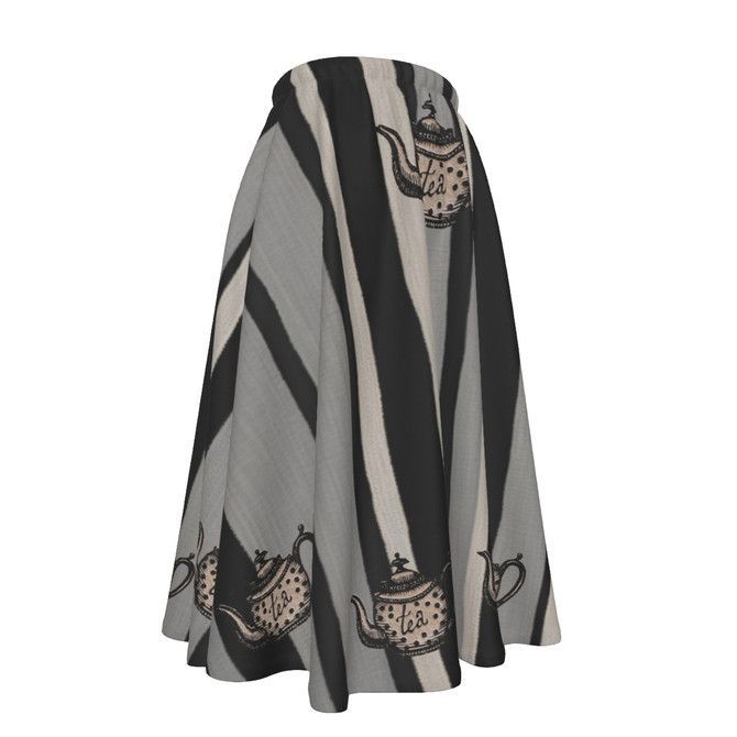 Tea Time flare skirt with pockets