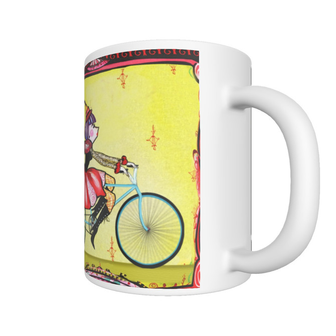 Bike girl Mug