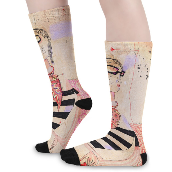 Passion Unisex Crew Socks