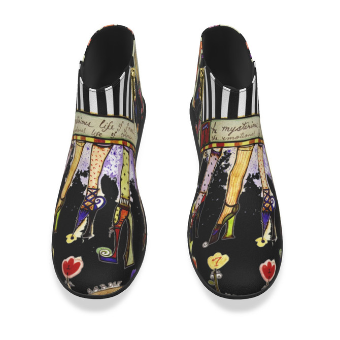 Clothesline Ankle Boots