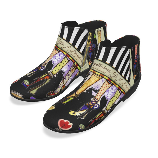 Clothesline Ankle Boots