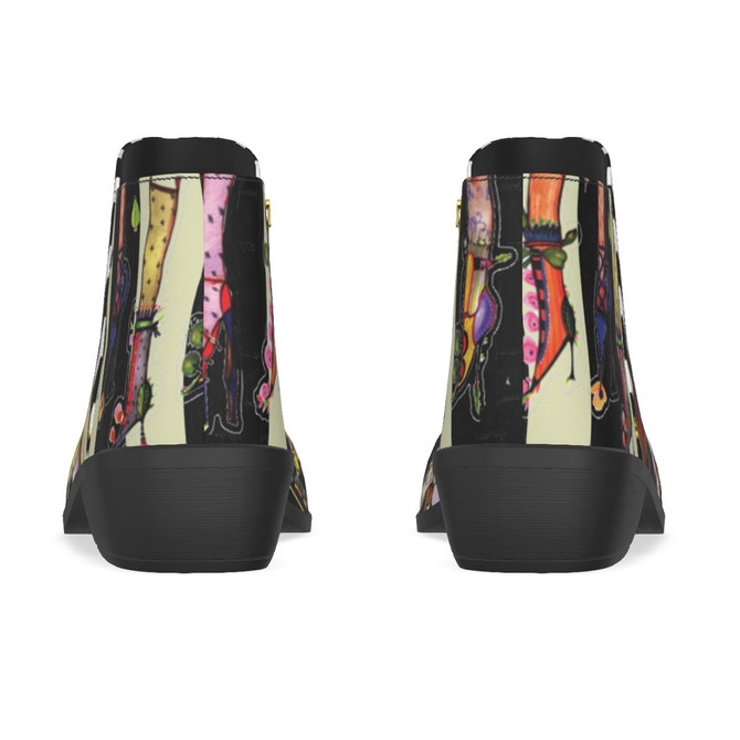 Clothesline Ankle Boots