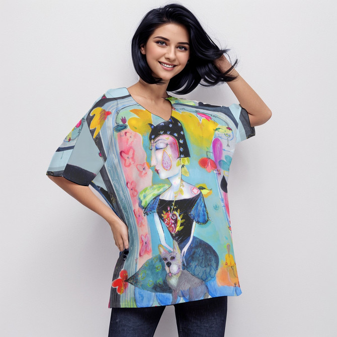 Dog Goddess 100% cotton top