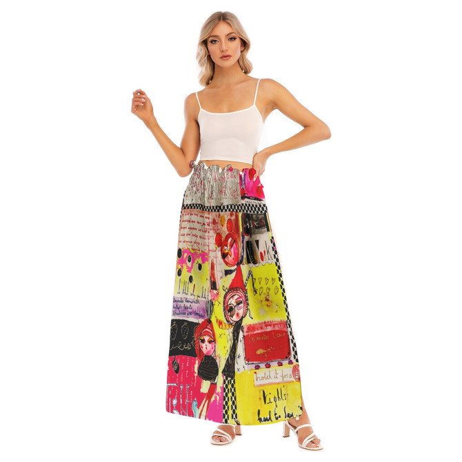 Candy Darling Chiffon Side Slit Skirt