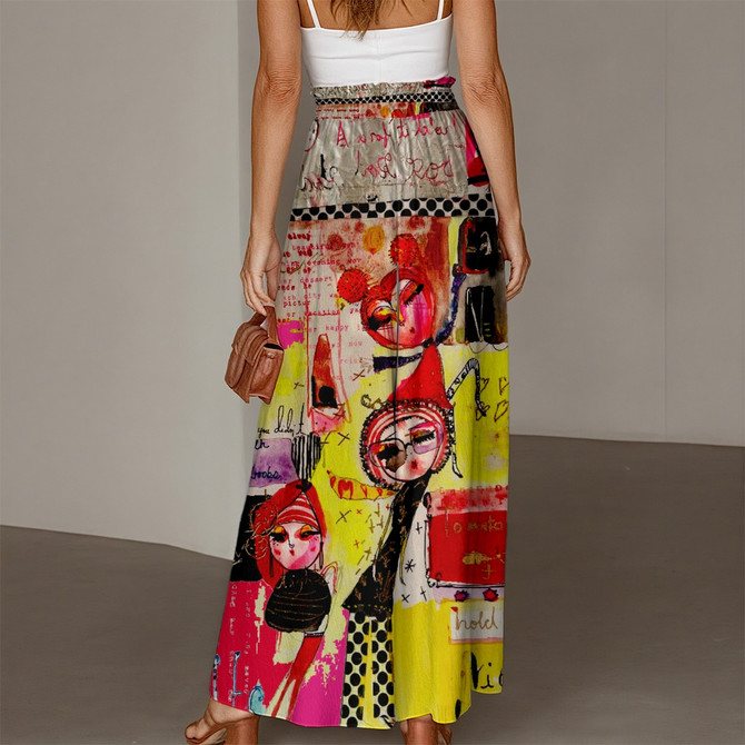 Candy Darling drawstring palazzo pants