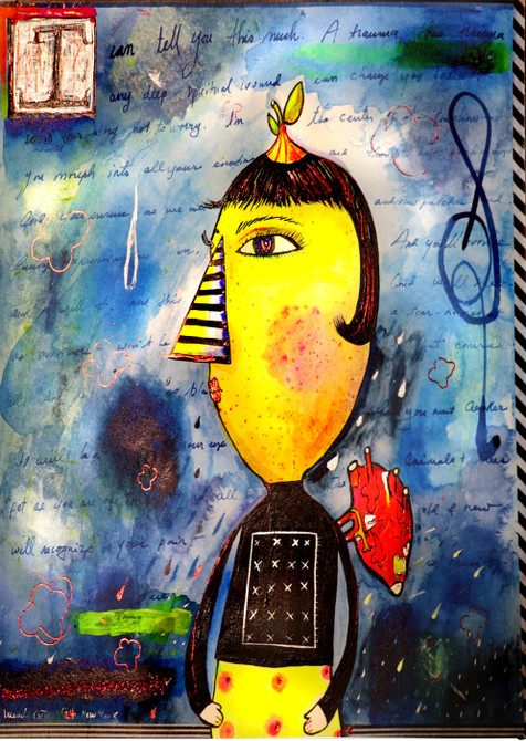 Lemoncello blank card