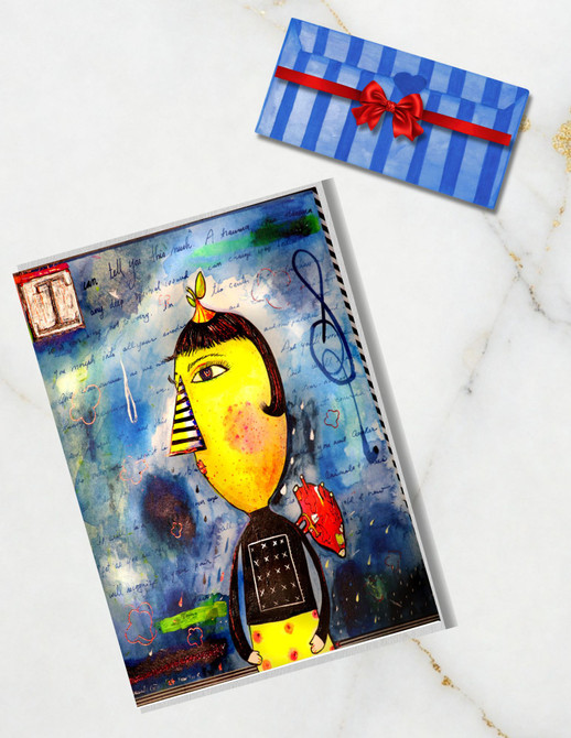 Lemoncello blank card