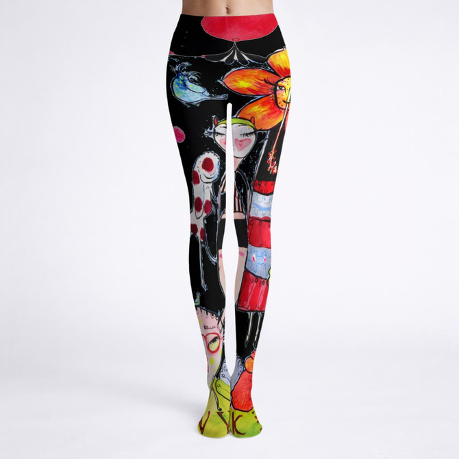New York garden tights