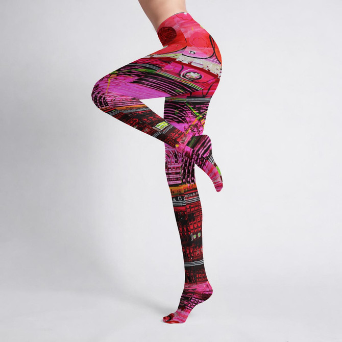 Bowie glam pink Tights