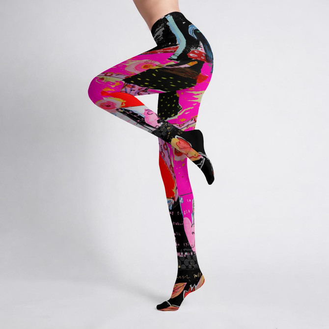 Pink girl Tights